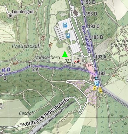 mapa opentopo_400-62W_Vaalserberg